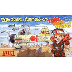 SWEET 1/144 零戦の飛行甲板(トラ・トラ・トラ！　)  返品種別B