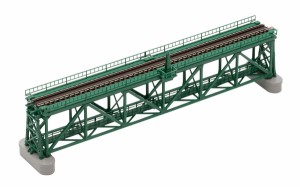 トミックス (N) 3267 上路式単線トラス鉄橋S280（F）（深緑）（PC橋脚・2本付）  返品種別B