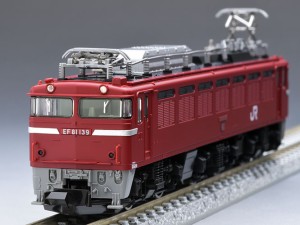 トミックス (N) 7173 JR EF81形電気機関車(JR東日本仕様・双頭形連結器付)(1両)  返品種別B