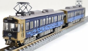 トミーテック (N) 鉄道コレクション 京阪電車大津線600形4次車 比叡山・びわ湖（山と水と光の廻廊）2両セット  返品種別B