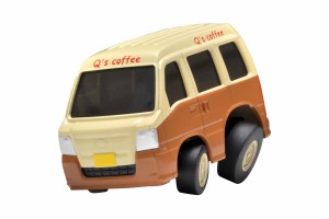 トミーテック チョロQ Q’s QS-04a スバル サンバーバン (カフェ)【323563】ミニカー  返品種別B