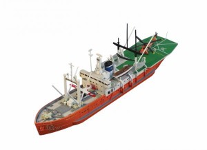 シールズモデル 1/700 南極観測船 宗谷【SMP006】プラモデル  返品種別B