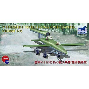 ブロンコ 1/35 独・V-1 Fi103Re3有人ロケット弾副座型【CB35060】プラモデル  返品種別B