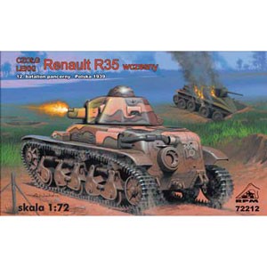 RPM 1/72 ポ軍・ルノーR-35軽戦車ポーランド戦1939年【RP72212】プラモデル  返品種別B