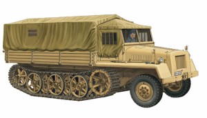 ブロンコ 1/35 独sWSハーフトラック牽引車カーゴタイプ【CB35172】プラモデル  返品種別B