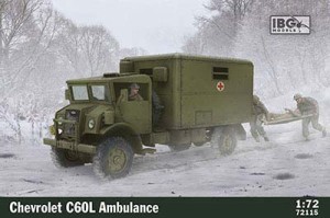 IBG 1/72 英・シボレーC60Lキャブ13野戦救急車【PB72115】プラモデル  返品種別B