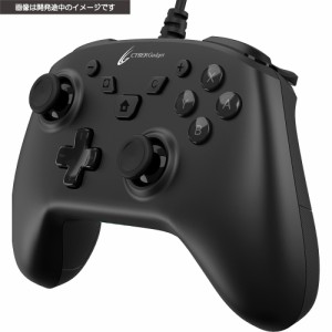 【Switch】ゲーミングコントローラー HG smart 有線タイプ　ブラック 返品種別B