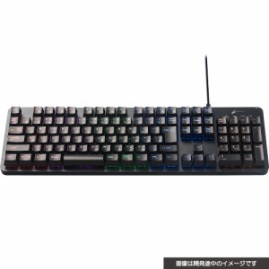 【PS5/Switch用】ゲーミングキーボード　メカニカルタイプ 返品種別B