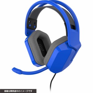 【Switch】超軽量ゲーミングヘッドセット　ブルー 返品種別B