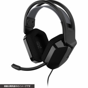 【PS5】超軽量ゲーミングヘッドセット　ブラック 返品種別B
