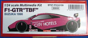 スタジオ27 1/24 マクラーレンF1-GTR TBF 鈴鹿1996【FK24109】  返品種別B