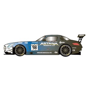 スタジオ27 1/24 Mercedes SLS Rowe Racing #98 Monza 2015（フジミ対応）【ST27-DC1109】デカール  返品種別B