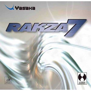 ヤサカ YSK-B76-90-A 卓球ラバー ラクザ7（クロ・厚）YaSaKa[YSKB7690A] 返品種別A