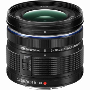 OM SYSTEM ED9-18MMF4.0-5.6II M.ZUIKO DIGITAL ED 9-18mm F4.0-5.6 II※マイクロフォーサーズ用レンズ[ED918MMF4056II] 返品種別A