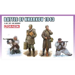 ドラゴンモデル 【再生産】1/35 WW.II ドイツ軍/ソビエト軍  ハリコフの戦い 1943年  【DR6782】プラモデル  返品種別B