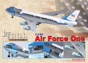ドラゴンモデル 1/144 アメリカ大統領専用機 エアフォース・ワン 747-400【DR47010】塗装済半完成モデル  返品種別B