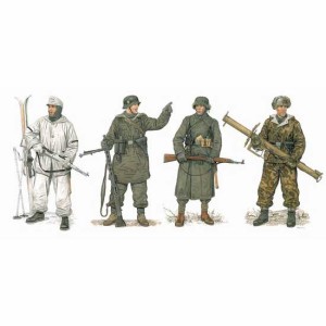 ドラゴンモデル 1/35 WW.II ドイツ軍 冬季装備兵セット 1943〜1945【DR6705】プラモデル  返品種別B