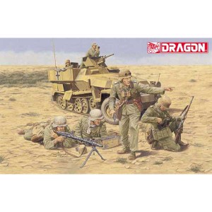 ドラゴンモデル 【再生産】1/35 WW.II ドイツ軍 アフリカ軍団歩兵 エル アラメイン 1942【DR6389】プラモデル  返品種別B