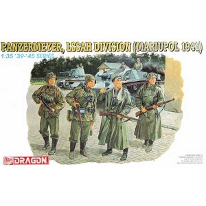 ドラゴンモデル 【再生産】1/35 WW.II ドイツ武装親衛隊 アドルフヒトラー師団 パンツァーマイヤー マリープル 1941【DR6116】プラモデル