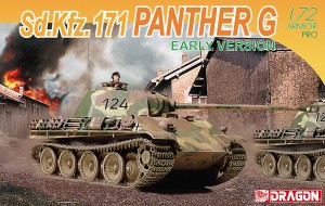 ドラゴンモデル 1/72 WW.II ドイツ軍 Sd.Kfz.171 パンターG 初期生産型【DR7205】プラモデル  返品種別B