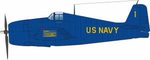 プラッツ 1/144 アメリカ海軍 F6F-5ヘルキャット ”ブルーエンジェルス” 2機セット【PDR-26】プラモデル  返品種別B