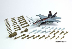 プラッツ 1/144 航空武装シリーズ 現用航空機用 ウェポンセット2 誘導爆弾 ＆ ミサイル ’70〜【AW-2】プラモデル  返品種別B