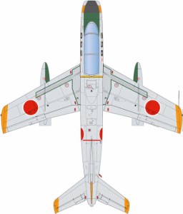 プラッツ 1/72 航空自衛隊 T-1A ’60 ナチュラルメタル リバリー【AC-68】プラモデル  返品種別B