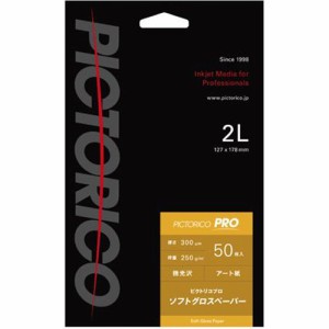 ピクトリコ PPG210-2L/50 ピクトリコプロ・ソフトグロスペーパー 2L判（50枚入り）[PPG2102L50] 返品種別A