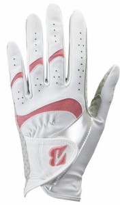 ブリヂストンゴルフ ウルトラグリップ レディ 左手用 (白/ピンク・18cm) BRIDGESTONE GOLF　ULTRA GRIP LADY BS-GLG27L-WP-18返品種別A