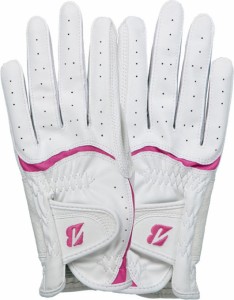 ブリヂストンゴルフ フィットレディー 両手用 (白/ピンク・サイズ：18cm) BRIDGESTONE GOLF FIT LADY BS-GLG28BWP18返品種別A