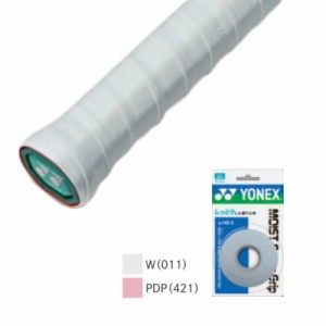 ヨネックス モイストスーパーグリップ　3本入（ホワイト・幅25mm×長さ1200mm×厚さ0.65mm） YONEX YONEX AC148-3 011返品種別A