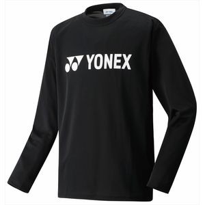 ヨネックス ロングスリーブTシャツ　ユニセックス（ブラック・サイズ：S） YONEX 16158 007 S返品種別A