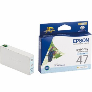 エプソン ICLC47 ［純正］ プリンタインク(ライトシアン)EPSON[ICLC47] 返品種別A