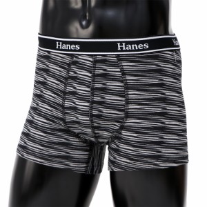 ヘインズ ボクサーブリーフ（ブラック×グレー・サイズ：M） Hanes 20FW グローバルバリューライン メンズ HA-HM6EQ201-114-M返品種別A