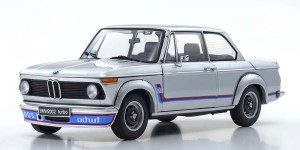 京商 1/18 BMW 2002 ターボ (シルバー)【KS08544S】ミニカー  返品種別B