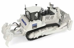 UNIVERSAL HOBBIES 1/50 コマツ D155AX-7 ブルドーザ ホワイトエディション【E8159】ミニカー  返品種別B