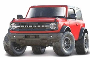 Maisto 1/18 フォード ブロンコ ワイルドトラック 2021 レッド【MS31456R】ミニカー  返品種別B
