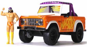 Jada Toys 1/24　1973 フォード ブロンコ WWE マッチョマンフィギュア付【JADA32046】ミニカー  返品種別B