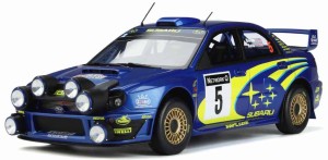 OttOmobile 1/18 スバル インプレッサ WRC (ブルー) 【OTM391】ミニカー  返品種別B