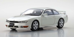 京商 1/43 日産 シルビア K’s (S14) (ホワイト)【KSR43112W】ミニカー  返品種別B