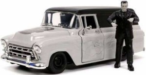 Jada Toys 1/24　1957 シェビー サバーバン フランケンシュタイン フィギュア付【JADA32191】ミニカー  返品種別B