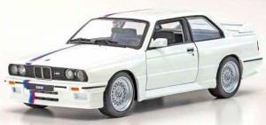 ブラゴ 1/24 BMW M3(E30) 1988 （ホワイト）【BUR21100W】ミニカー  返品種別B