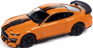 Auto World 1/64 2021 マスタング シェルビー GT500 カーボン ツイスターオレンジ/ブラック【AWSP136B】ミニカー  返品種別B