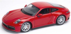 WELLY 【再生産】1/24 ポルシェ 911 カレラ 4S(レッド)【WE24099R1】ミニカー  返品種別B