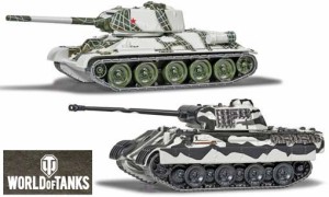 CORGI NONスケール World of Tanks T-34 vs パンサー 2台セット【CGWT91301】ミニカー  返品種別B