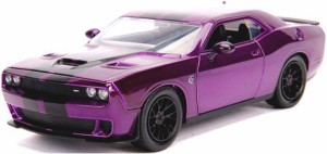 Jada Toys 1/24 2015 ダッジ チャレンジャー SRT ヘルキャット パープル【JADA31063】ミニカー  返品種別B