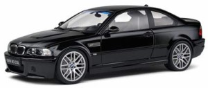 ソリド 1/18 BMW E46 M3 CSL 2003 (ブラック)【S1806506】ミニカー  返品種別B