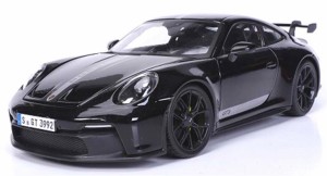 Maisto 1/18 ポルシェ 911 GT3 2022 ブラック【MS36458BK】ミニカー  返品種別B