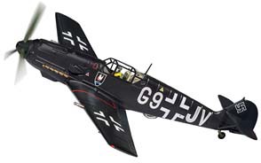 CORGI 1/72 メッサーシュミット Bf109 E-4 ドイツ 1940【CGAA28008】ミニカー  返品種別B