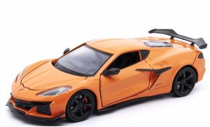 WELLY 1/24 シボレー コルベット Z06 (2023) オレンジ【WE24120OR】ミニカー  返品種別B